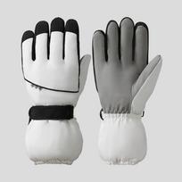 Custom Logo Winter Touchscreen Skiing Snowboarding Anti Slip Thermal Insulation Warm Gloves one size balta