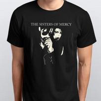 Men's and Women's T-shirts The Sisters Of Mercy Rock T-SHIRT S M L XL XXL 3 4 XL colours Black XXXXL