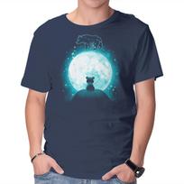 Unisex Crew Neck T-Shirt Ursa Major Graphic Short Sleeve Casual Tee XXXXL