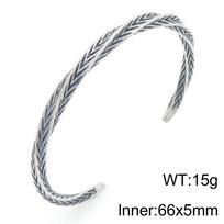 Retro Mobius Twisted Pattern Punk Style Viking Personality Luen Rune No Specification Kevlar Men's Bracelet