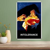 Netolerancija Klasikinis Filmas Metalo Plakatas Ženklas 20x30cm（7.8x11.8inch）