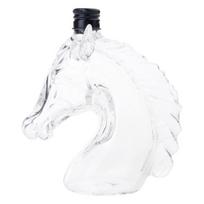 Horse Head Shape Whiskeys Decanter Alcohols Container Funny Glass Liquor Bottle Humorous Drinking Accessories 125ml
