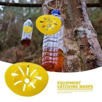 Pest trap,Yellow bottle-shaped wasp trap, 10 piece set, Non-toxic, funnel, Hornet, killer [E852835225]