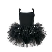 Baby Girl Princess Tutu Dress Sleeveless Infant Toddler Puffy Ballet Dress Black Pink White Party Dance Baby Clothes 1-8 Years 2T