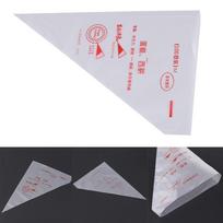 100PCS Non-Slip Icing Bags PP Disposable Piping Bags Thickened Piping Bags  Buttercream Piping M