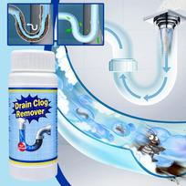 Drain Cleaner Powerful Pipe Cleaning Powder Sink Drain Cleaner Powder For Kitchen Toilet Shower Sewer Lines Garbage Tank CN