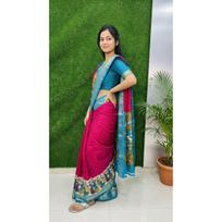 NEW LAUNCH – Designer Freehand Dola Doby Saree Collection