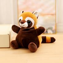 Sandbag Zoo Series Plush Doll Stuffed Animals Pendant Panda Raccoon Unicorn Sheep Horse Kids Toys Birthday Gift 12cm-Pendant