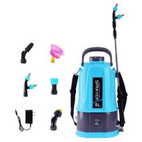 5L Electric Backpack Sprayer 12V High Pressure Automatic Watering Wand with Detachable Lithium Battery for Garden Agriculture