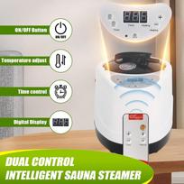 3L Sauna Steamer Machine Home SPA Accessories Temperature Adjustment Steam Generator for Backyard Home Travel SPA Hotel
