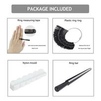 Ring Bender Machine for Spoon Rings Making, Ring Bending Tool for Jewelry Maker with Nylon Dies Rings Making NONE