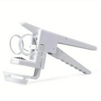 1pc Manual Egg Breaker & Shell Separator - Heavy-Duty Stainless Steel Handheld Cracker with Ergonomic Handle, Portable