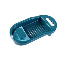Creative Multicolor Underwear Washboard Plastic Antislip Socks Washboard Cleaning Accessory Cleaning Tool Laundry Tool Household mėlyna