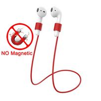Silicone Wireless Bluetooth Headphone Neck Strap Cord String For AirPods Pro 1 2 3 Magnetic Anti-Lost Silicone Earphones Rope