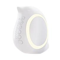 Portable Baby Stroller Rocker Sleep Soothing Device with Night Light Bluetooth Speaker White Noise Vibration Adjustment Function balta