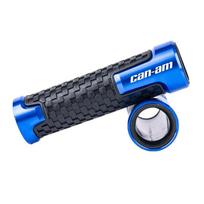 For Can Am Outlander 1000 Ryker 900 Renegade 800 Canam Maverick X3 Spyder Motorcycle Handlebar Grips Rubber Hand Thruster Grips mėlyna