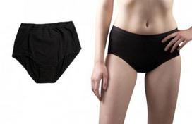 shorts for Shreddies brand Flatulence-eliminating underwear, high-waisted women, [3-pack] (Black, XS) juoda