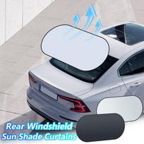 Uv-reflective Car Sun Shade Cover Rear Windshield Sun Protection Sunshade Heat-isolation Car Privacy Curtains Foldable Storage sidabras