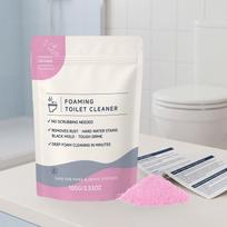 Foaming Toilet Cleaner for Bathroom, 100g - Stain and Odor Remover One Size rožinė