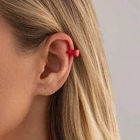 SHIXIN Y2K Colored Resin Ear Cuff Earrings for Women Clip On Earrings Dopamine Color Jewelry Summer Simple Punk Jewelry New 2026