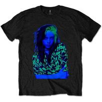 Rock Off Billie Eilish Press Photo (Black) TShirt (Large) S