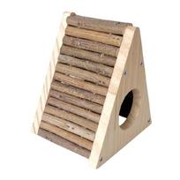 Small Animal Wood Climbing Ladder Hideouts Houses Cooling Cage Accessory for Hamsters Small Pet Cage Enrichment 1