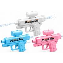 3 vnt. Išdaigų vandens pistoletų rinkinys Prank Gun 16cm Įvairios spalvos - Dvigubas srovės priekyje ir gale