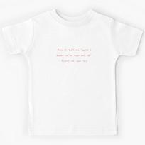 Harry Styles Lyrics  Falling  Kids T-Shirt 130