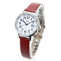 [Seiko laikrodis] Riki Standard Ladies Solar AKQD401 Ladies Silver x Pink Gold