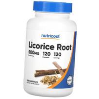 Licorice Root Extract, Licorice Root 500, Nutricost  120caps (71647043) 120caps