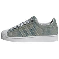 adidas Superstar 2 PREM skalbto džinso unisex sportbačiai mėlyni žali Gamintojo spalva JQ3239 41⅓