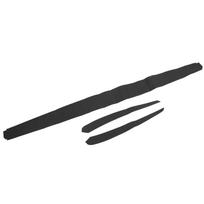 Interior Door Panel Molding Trim Soft Suede Dash Wrap Replacement for Tesla Model 3 Y 2019 to 2023 Black juoda