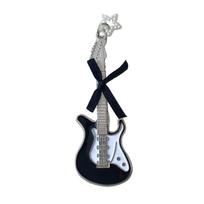 Saldūs kaspinai plaukų segtukai Juodi/Balti/Rožiniai Kirpčiukų plaukų segtukas Y2K Vintažinio stiliaus plaukų aksesuaras Mini gitara Žvaigždutės plaukų segtukai 1