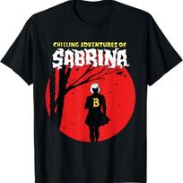 Chilling Adventures of Sabrina T-Shirt S juoda