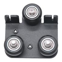 Yousheng 3D Extruder Back Support Plate for Ender-3 CR10/CR10Pro Heavy Duty Metal Back Support Plate with Pulley Extruding Backplate 3D Accessories juoda