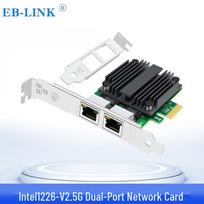EB-LINK Intel I226 2.5G Dual-Port PCIe Server Network Card (CN version)