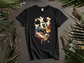 Mickey Mouse Galaxy   Men Women Unisex Tshirt Unisex T-Shirt M