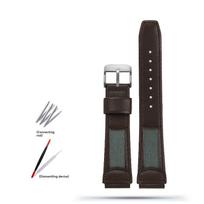 For Casio AE-1200 AE1200/1300 W-216 F-108 91 W-218H High Quality Cowhide Watch Strap 18mm Calfskin Brown Watch Accessories 18mm