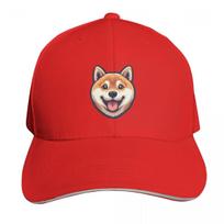 Cute Dog Shiba Inu Pattern Cap Fashion Casual Baseball Caps Adjustable Hat Hip Hop Summer Unisex Baseball Hats One Size