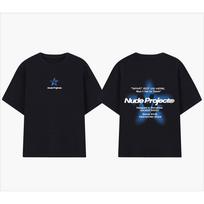 Seoul Tee Short Sleeve Men's Women's T-shirt Fashion Sports Loose Overszied Streetwear Cotton Top Comfortable Breathable Clothing 4XL