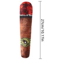 Naminių gyvūnėlių juokingi žaislai Cigarų Dideli dūmai Pliušiniai Garsiniai Čaižomi Netikri cigarečių žaislai Šunų kramtukai Moliniai Interaktyvus žaidimas Atsparus kandžiojimui naminių gyvūnėlių žaislas
