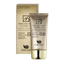 Bergamo stebuklingas sraigės BB kremas SPF50+ PA+++ Šviesinantis padengimas Odos priežiūra Makiažas 50ml