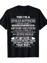 Indeed, I Am A Boyfriend Who Was Spoiled By A Super Great Girlfriend and Gave Me A Casual Sports Shirt As A Gift - Men's Summ... S įvairiaspalvis