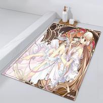 Door Girl Mat Bedside Love Entrance Bath Floor Decoration Corridor Door Mat Carpet Anime Living C-Chobits Room Balcony 40cm x 60cm