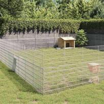 Aptvaras gyvūnams, 48 segmentai, 54x100cm, galvanizuota geležis