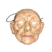 Spooky Old Man Mask Realistic Full Face Mask Terrifying Cosplay Mask  Costume Party Supplies Halloween Mask