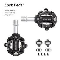 ZOYOSPORTS MTB Bike Pedals Self-Locking Aluminum Alloy Bearing Parts with High Durability for Road Bicycles Pedal juoda
