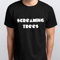 Men's and Women's T-shirts SCREAMING TREES T-SHIRT sizes S M L XL XXL colours Black, White M