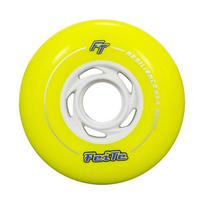 OEM Inline Roller Skate Wheels 72/76/80mm Adult Professional Racing High Rebound PU Freestyle Slalom Roller Shoes 72mm geltona