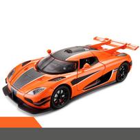 1:24 KNSG One:1 Limited Edition Hypercar Alloy Model Metal Diecast Car High Simulation Home Trendy Ornaments & Collection Hobby oranžinė